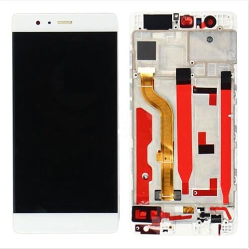 takestop LCD Display SOSTITUTIVO Schermo Completo Assembly DIGITIZER Sostituzione Parti Ricambio HUAWEII P9 Bianco takestop LCD Display SOSTITUTIVO Schermo Completo Assembly DIGITIZER Sostituzione Parti Ricambio HUAWEII P9 Bianco