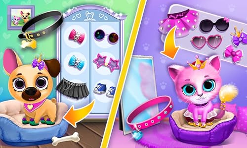 Kiki & Fifi Pet Friends - Virtual Cat & Dog Care