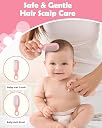 MOMITTLE Baby Nail Trimmer Electric,Safe Baby Nail File,Baby Nail Clippers With Light And 6 Grinding Pads For Newborn Infant Toddler Or Adults Toes And Fingernails (Multi Color-1) (Pink Manicure Set) gallery image