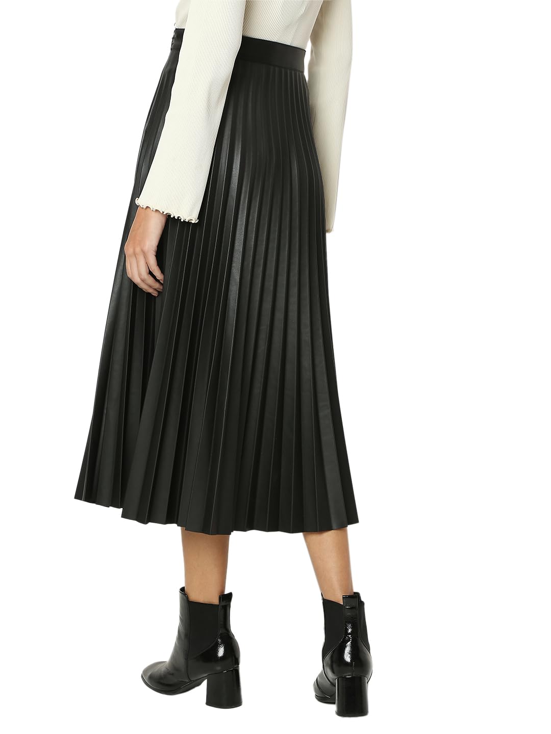 VERO MODA Female Plissierter Rock VMBELLAHOLLY Midirock