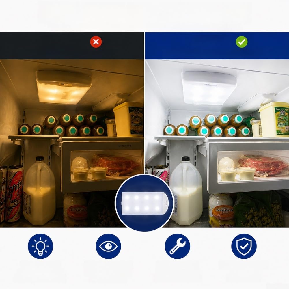 Lámpara LED Frigorífico 24V W11527432 Blanca Lámpara LED Frigorífico