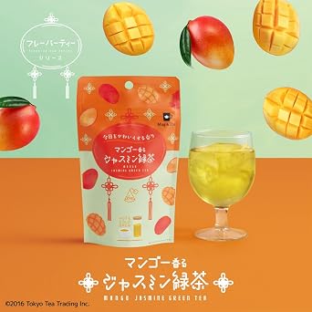 Mug&Pot Mango Scented Jasmine Green Tea Tea Bags 2g x 6P x6