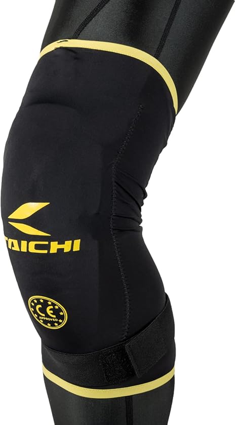 Amazon Rsタイチ アールエスタイチ ステルス Ce ニーガード ハード 膝プロテクター ペア ブラック イエロー L Trv045 ひざすねプロテクター 車 バイク