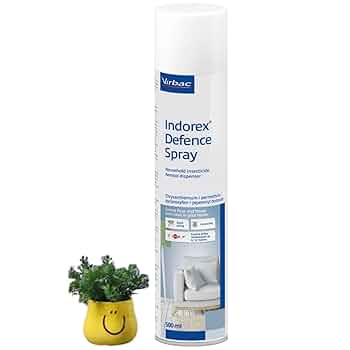 Indorex Defence Virbac Household Flea Spray Cats, Dogs, Pets Indoor Dust Mites
