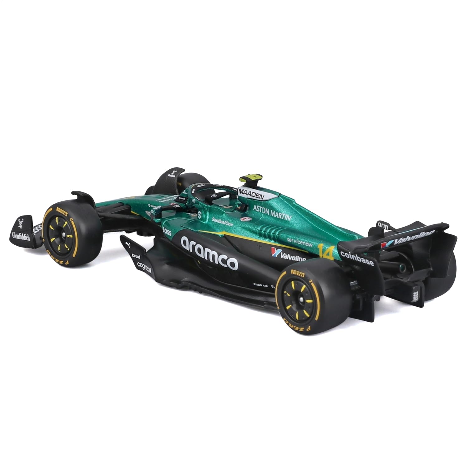 Amazon | Bburago 2025年モデル 1/43 F1 アストンマーティン・アラムコ