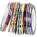 Produktbild VWH Zierstreifen Striping Tape Streifen Nail Art Stripes Stripe Sticker