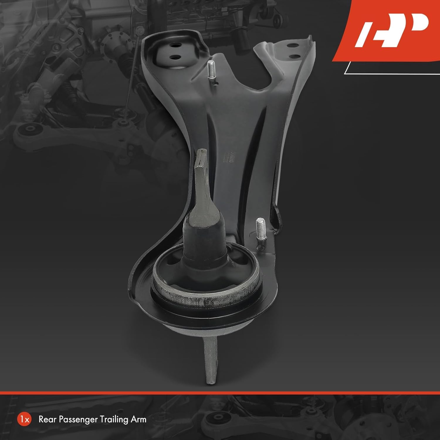 A-Premium Rear Right Suspension Trailing Arm, with Bushing, Compatible with Honda Odyssey 2011 2012 2013 2014 2015 2016 2017