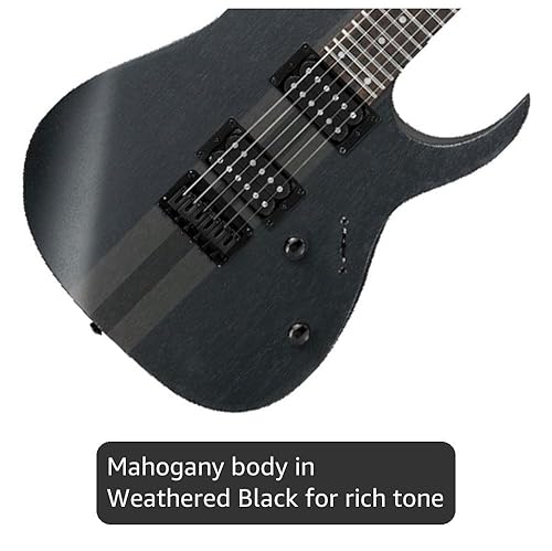 Amazon.com: Ibanez RGRT421 - Weathered Black : Musical Instruments