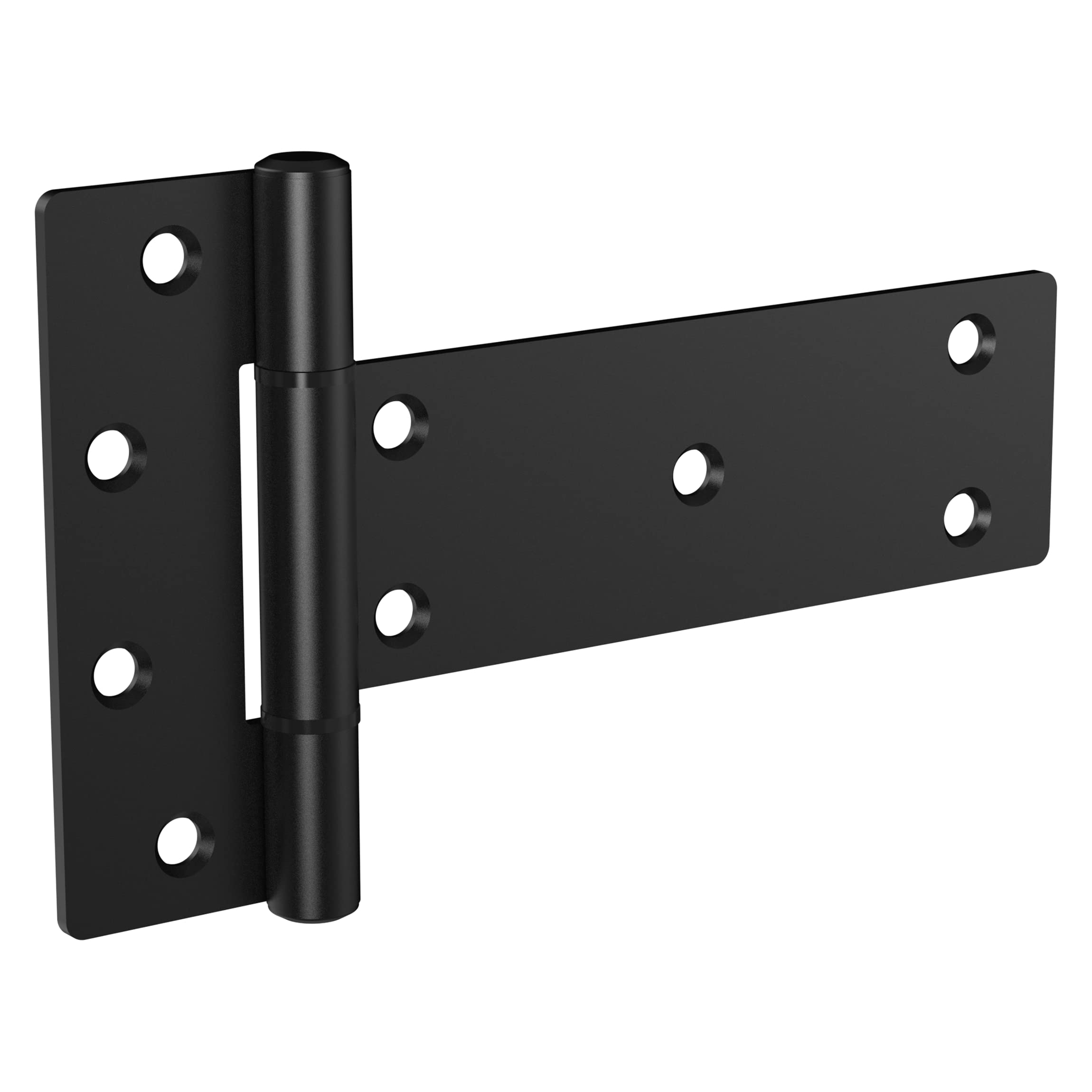 National Hardware N166-035 6-in Industrial T Hinge in Black Gate