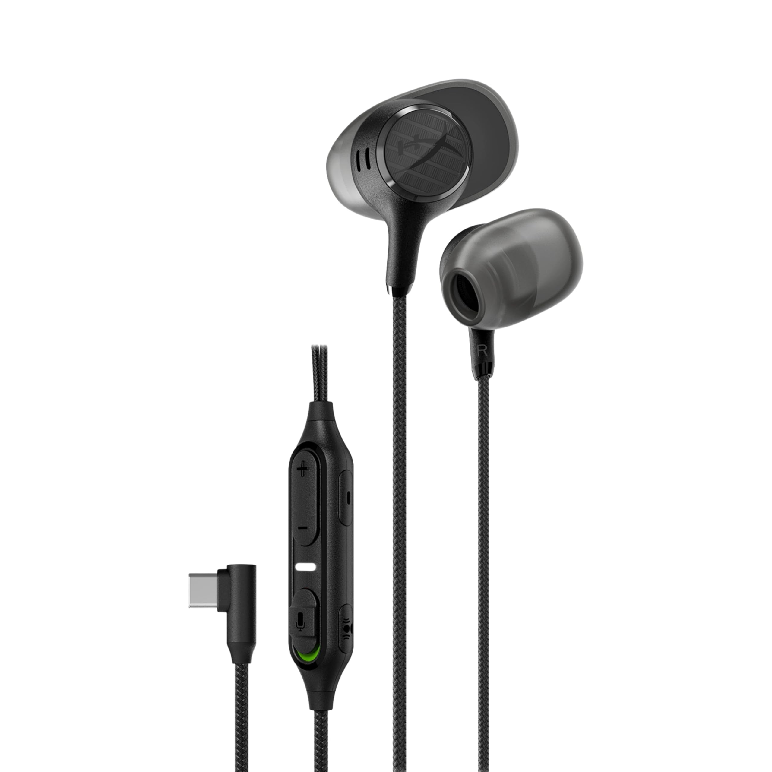 HyperX Cloud Earbuds III S Black – Wired Earbuds, PC; Nintendo Switch; Console Controller, Dynamic; 14.3 mm Driver, Silicone Ear Tips, Black, (BN7S1AA)-image-11