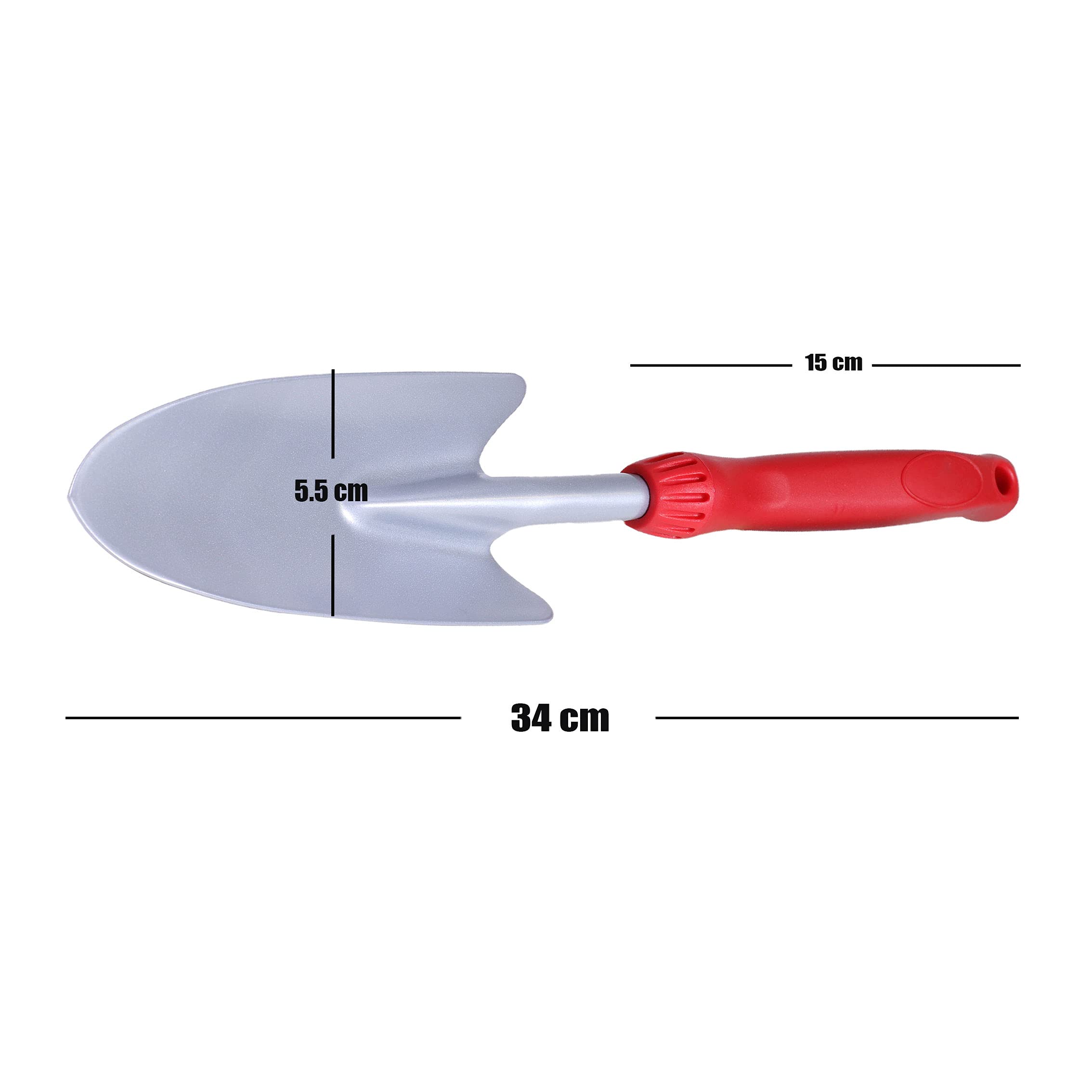 Badem10 Maxgarden Bahçe Küreği Mini El Küreği Fide Çiçek Toprak Kürek 34 cm