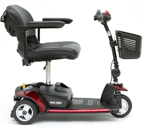 Miniatura 3 de SC40E, Elite Traveller, insertos de cubierta roja y azul, 3 ruedas, 12 amperios