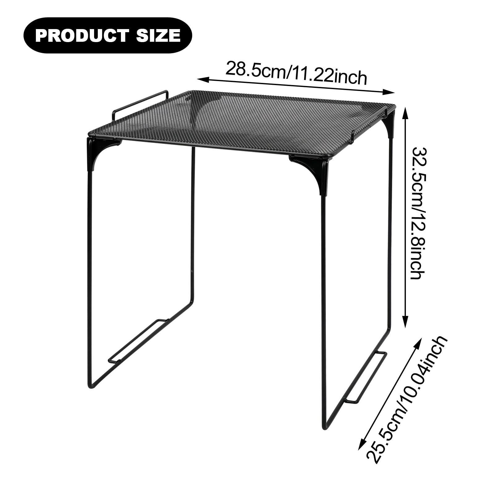 Estante de almacenamiento de malla de metal para las escolares estándar de 28 5 x 25 5 x 32 5 cm multifunzione ahorra espacio para el aula y el hogar