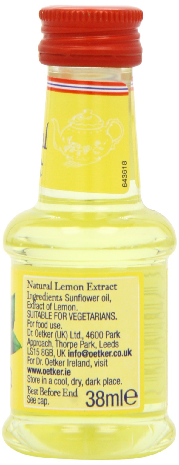 Dr Oetker Naturalny aromat cytrynowy 38 ml (zestaw 6 sztuk)