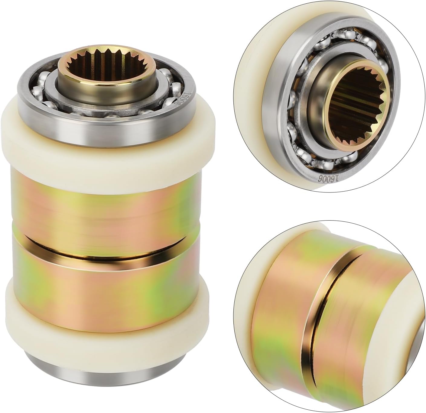 Front Differential Output Hub Assembly 3235169 2203727 Compatible With Polaris Ranger 1000 300 570 500 RZR 800 900 570 Scrambler Sportsman 850 1000
