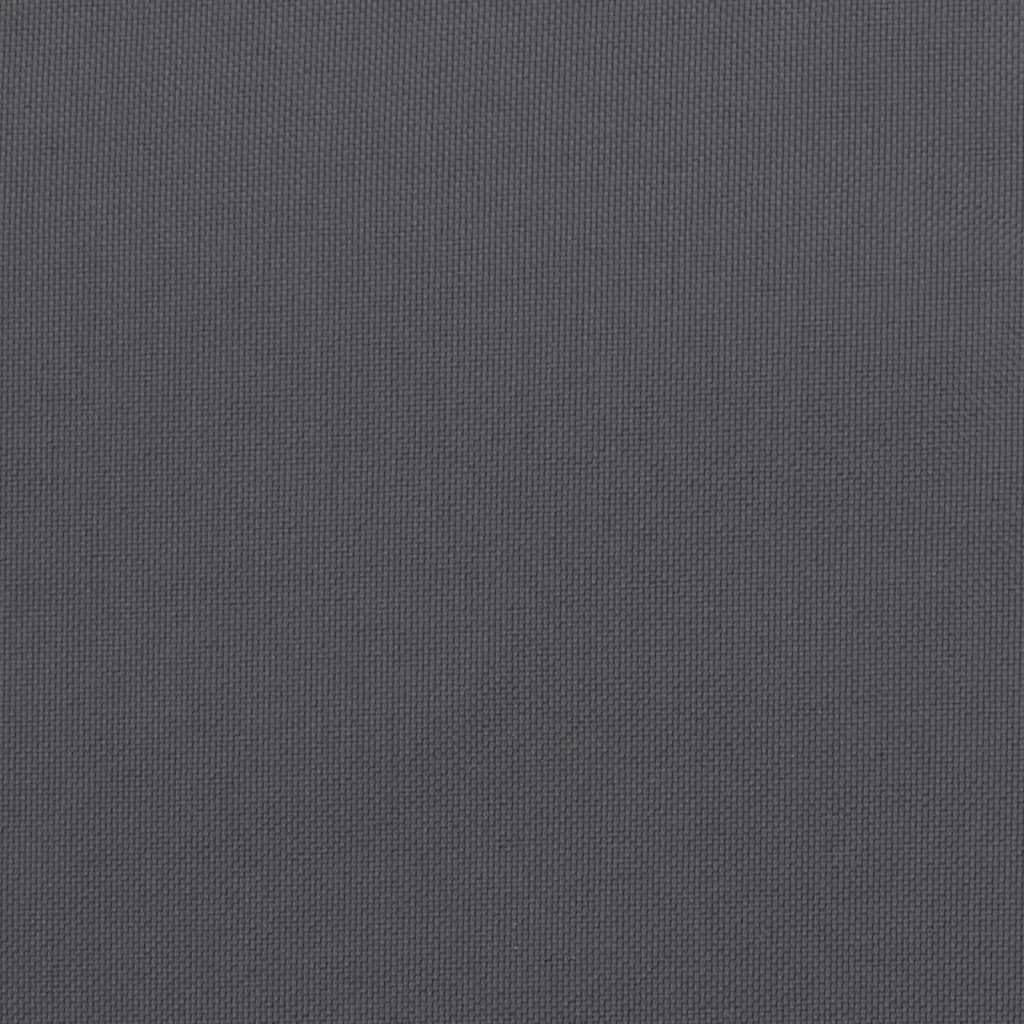 vidaXL Garden Bench Cushions 2 Pcs, Non Slip Seat Pad, Outdoor Furniture Cushion, Living Room Seating Pad, Anthracite Oxford Fabric