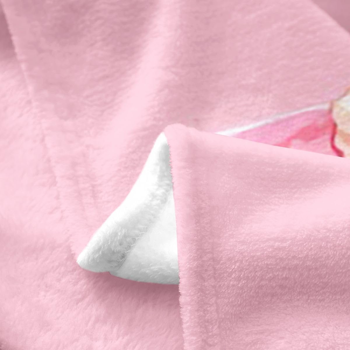 Erosebridal Dessert Flannel Blanket Queen Inch Black Girl Fleece Blanket Ice Cream Cherry Strawberry Cake Donut Fuzzy Plush Throw Cupcakes Dreamy Sweet Theme Living Room Decor
