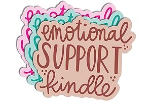 Kindle Emotional Support Sticker Pack: Adorn Your Device with Warmth
