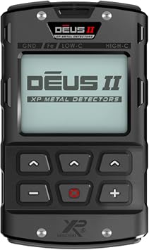 XP Deus II Fast Multi Frequency Metal Detector with 11 FMF Search Coil and MI-4 Pinpointer