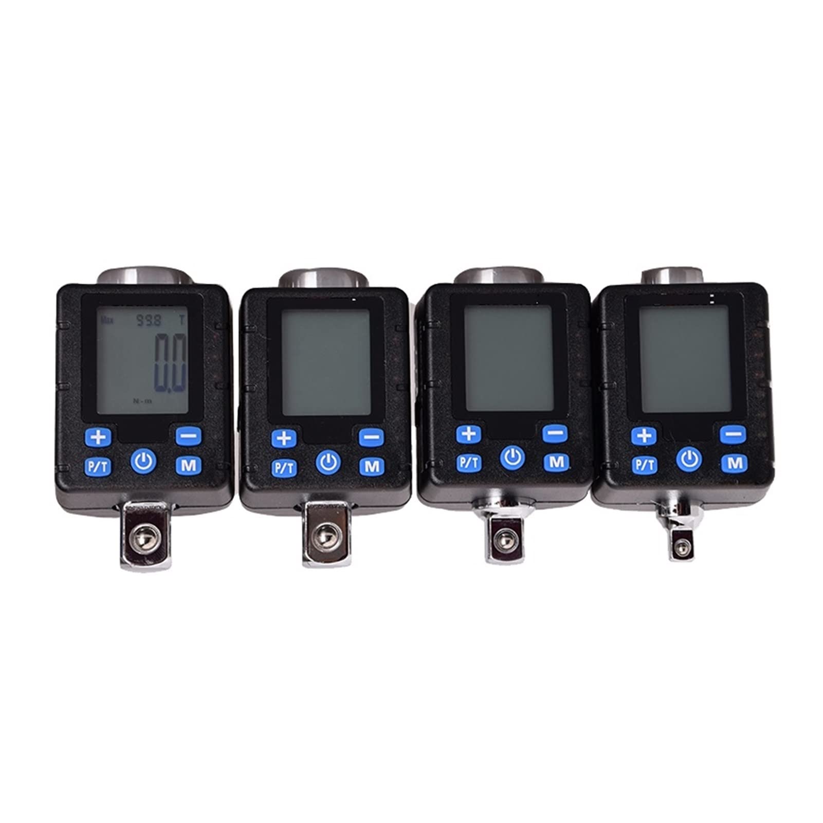 Klucze dynamometryczne Wysoka precyzyjna adapter Morque Elektroniczny Klucz Digital Moment Duży Elektroniczny Cyfrowy Miernik momentu obrotowego do napraw samochodowych, rowerowych i ogólnych (Color