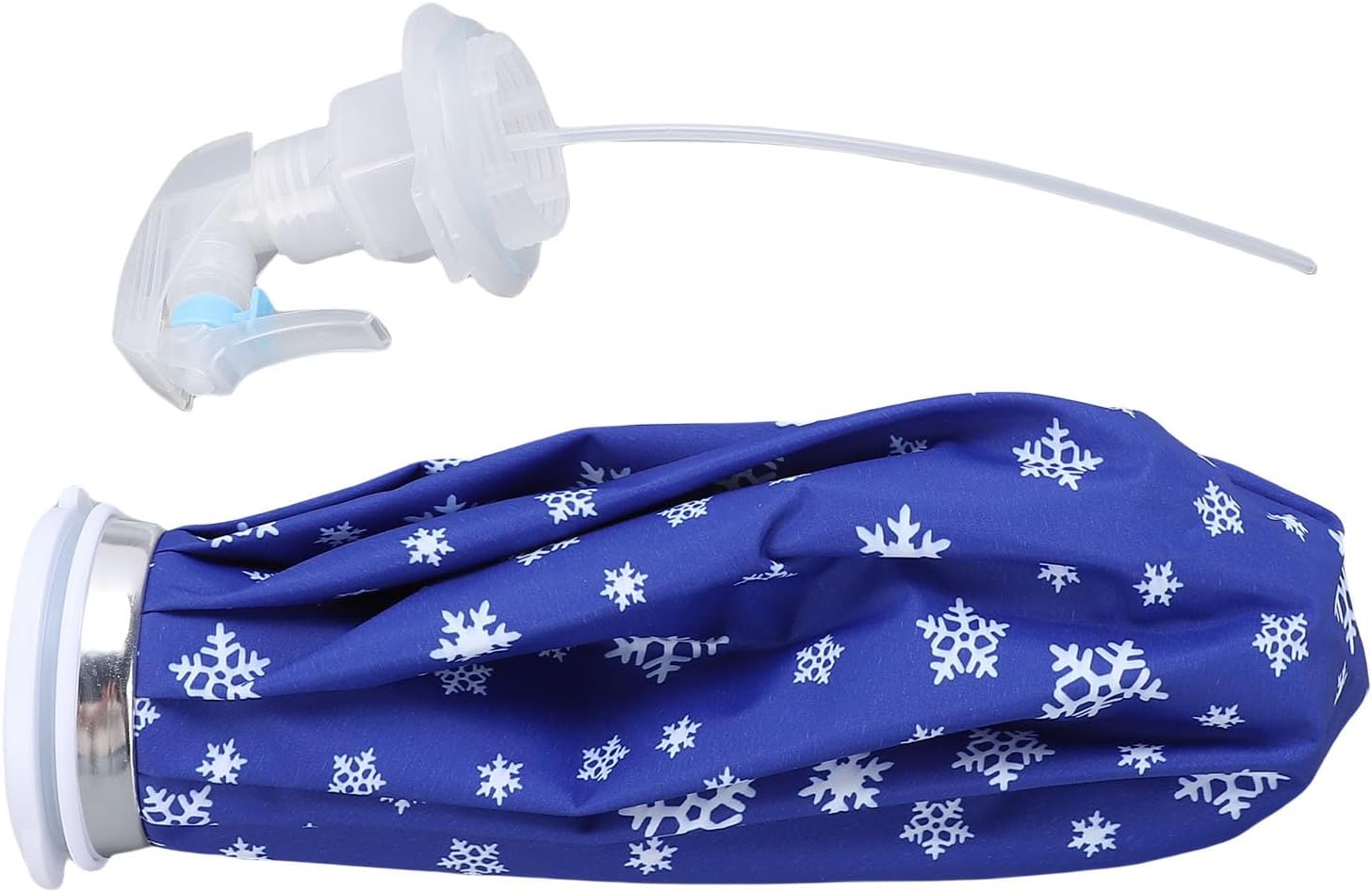 ZJchao Reusable Ice Pack Bag with Spray Nozzle Leakproof Wide Mouth Lid Cold Compress Water Bag for Sports Recovery Post Workout Muscle Relief Home Office Travel Outdoor Activities