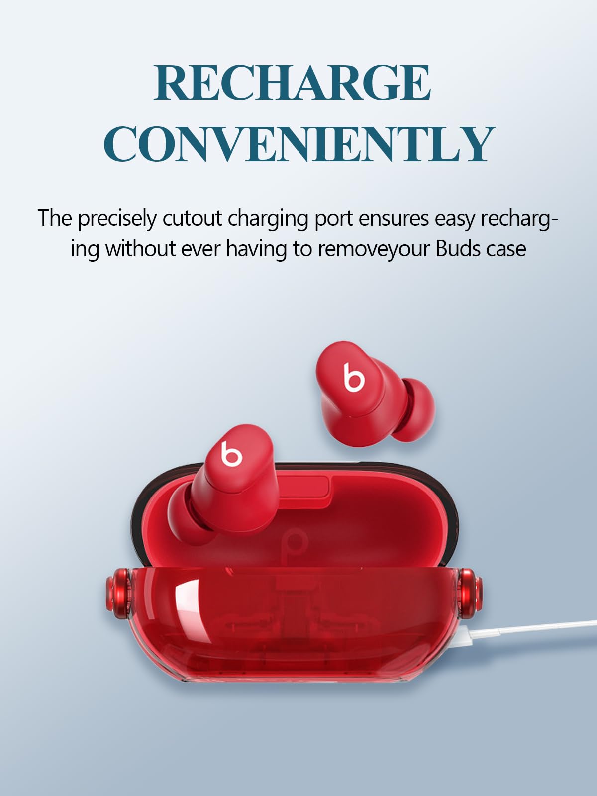 Amazon.com: Case for Beats Solo Buds - Wireless Bluetooth Earbuds