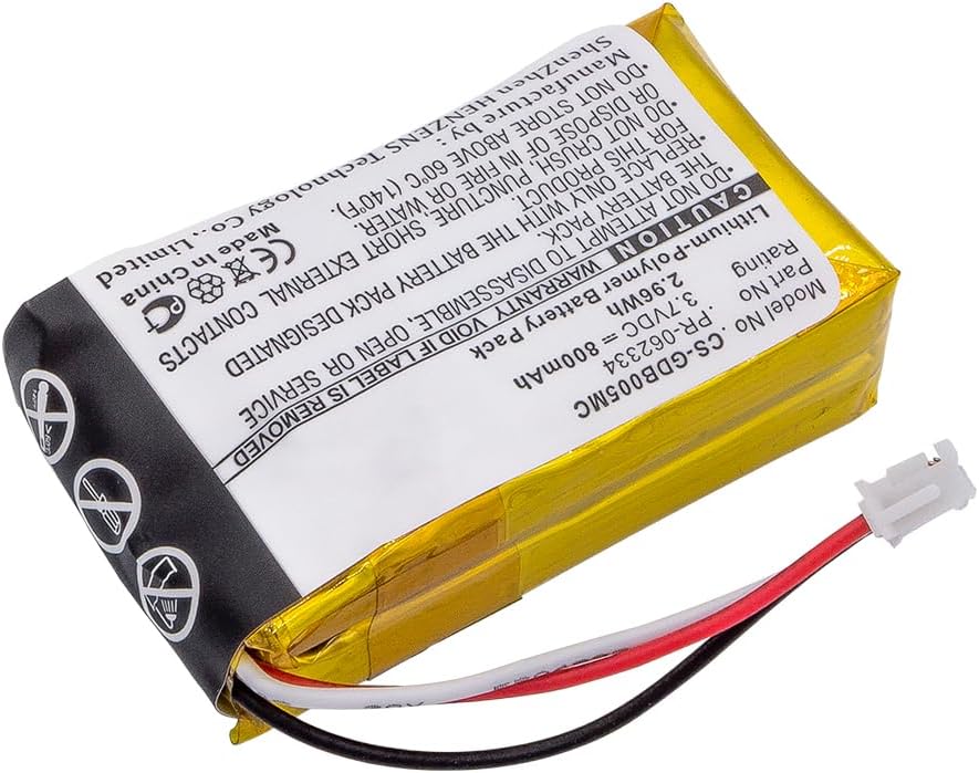 Replacement Battery for Gopro Hero HWBL1, CHDHA-301, Hero Plus, for Battery PN:PR-062334