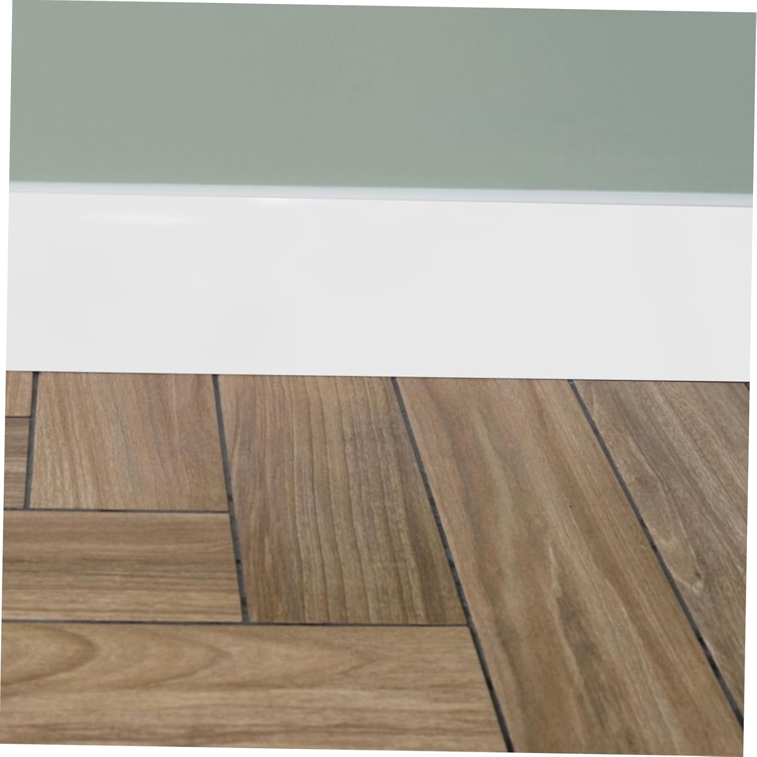 1roll Vinyl Wall Baseboard Molding Trim Simple Installation for Home Decor