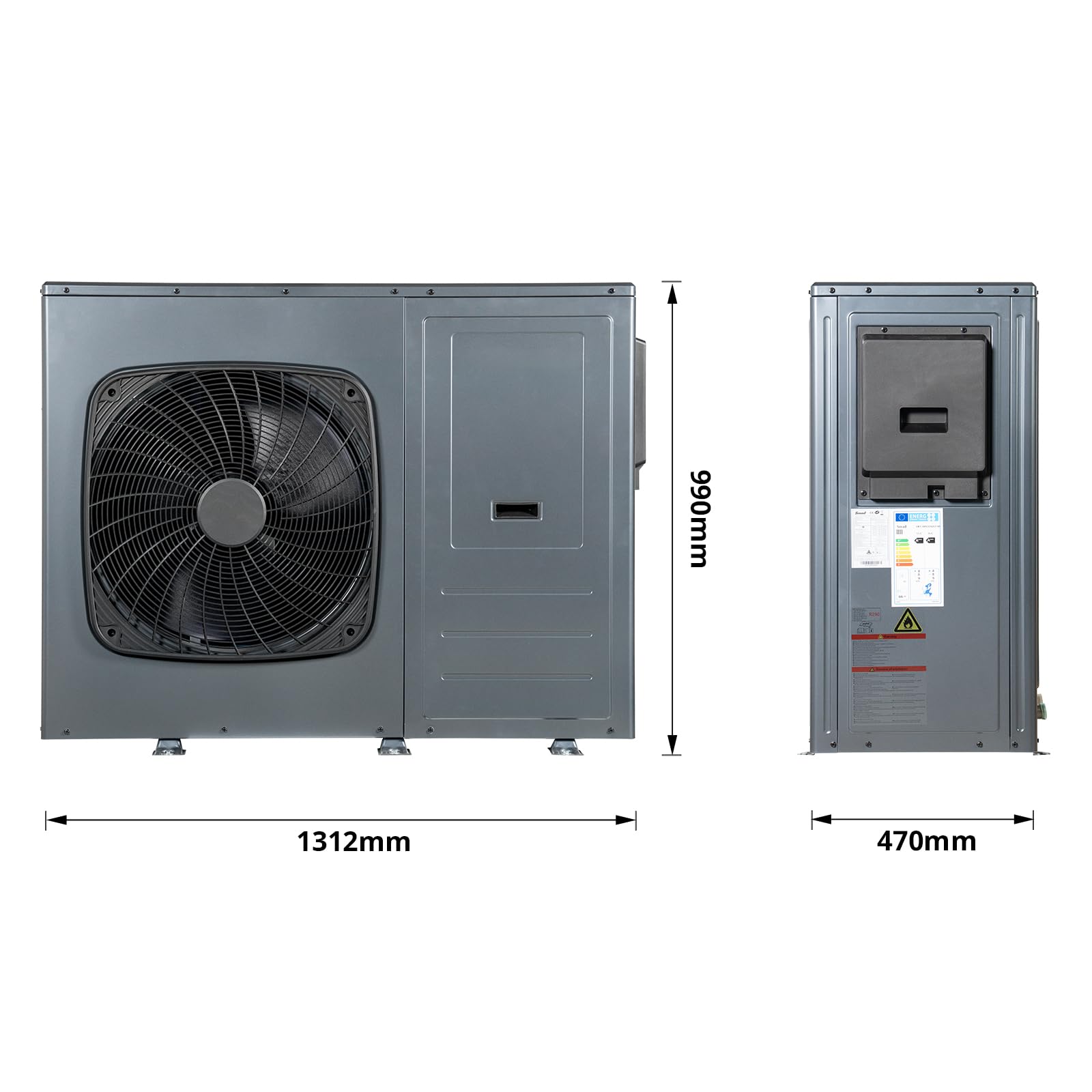 Efficiënte En Rustige R290/R32 Luchtbron Modulaire Warmtepomp Voor Hoge Prestaties En Betrouwbare Werking Pd500745358