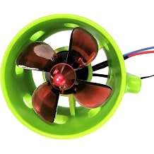 1000KV Underwater Brushless Motor Clockwise with with 4-Blade Propellers 12-24V Waterproof Electric Motor Drive Engine for RC Bait Boat Nest Ship
