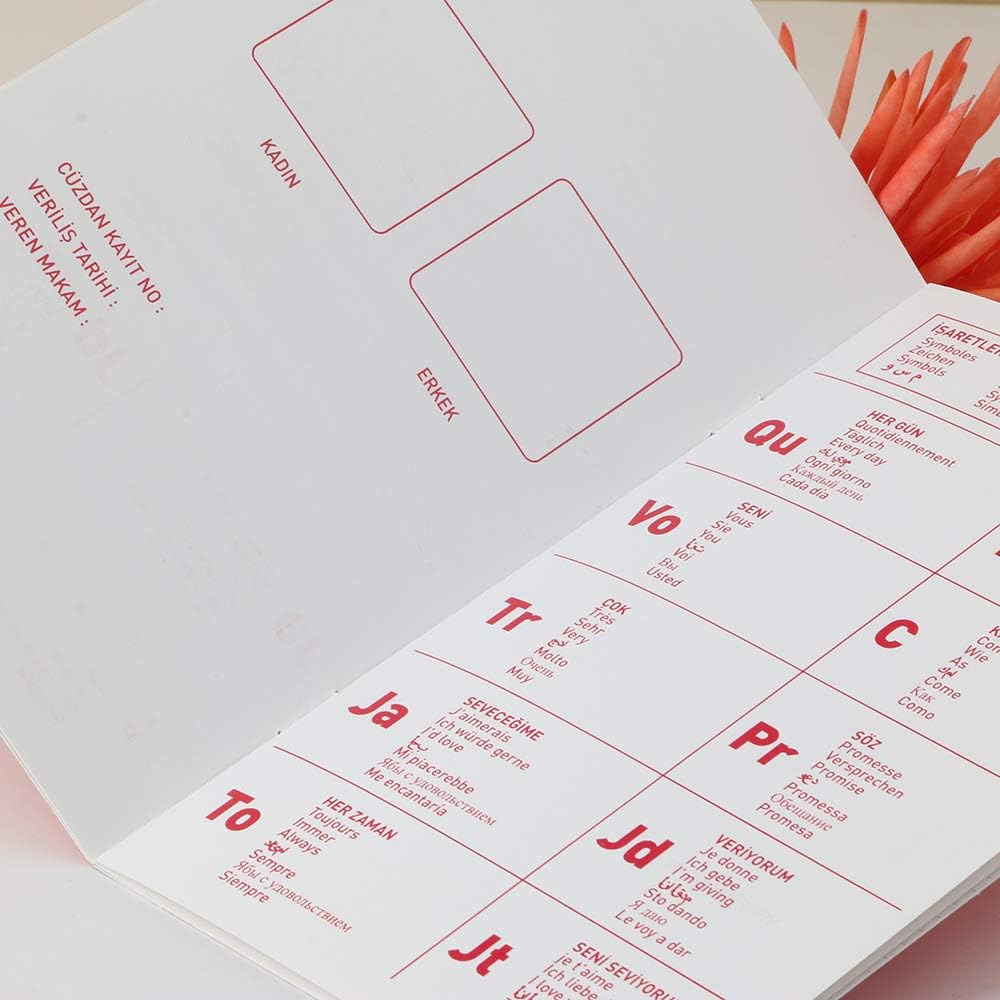 Sevgiliye Hediye Uluslararası Sevgili Cüzdanı