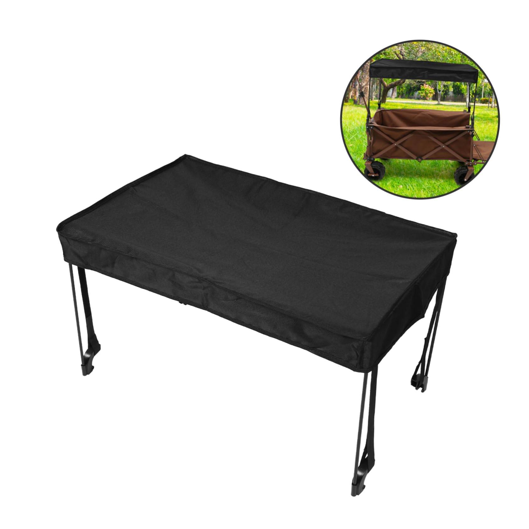 Sosoport Parasol Portátil Para Carrito De Camping Protector De Lluvia Accesorios Toldo Plegable Resistente Cómodo Protección Solar