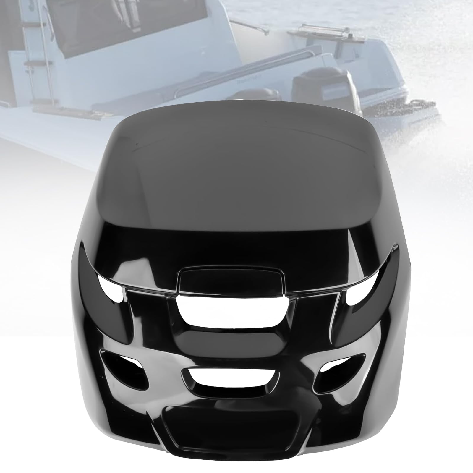 Magimaker 885354T01 Top Cowl Cap Compatible with Mercury Verado 200 225 250 275 300 Pro 200 250 L6 Top Cowling Airdam Cap Black Air Dam Cap