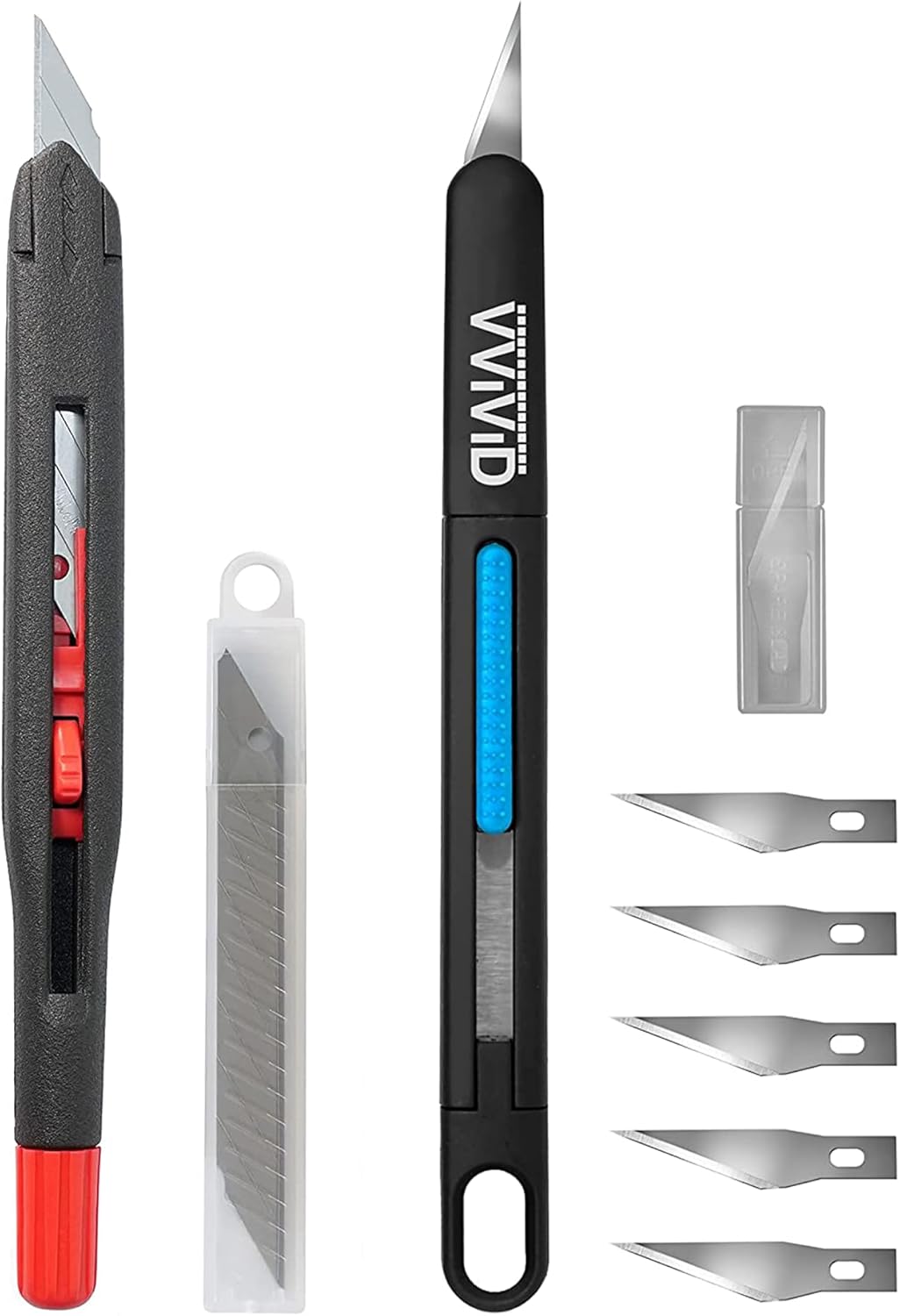 VViViD Best Damn Knife + Precision Gliding Knife Bundle Bundle The Ultimate Knives with Replacement Blades - M0