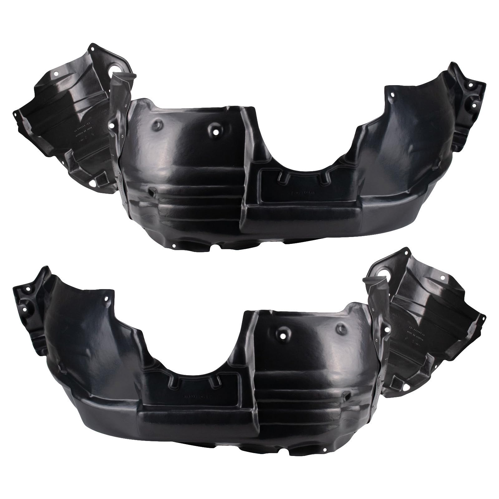 TRQ Front Inner Fender Liner Set