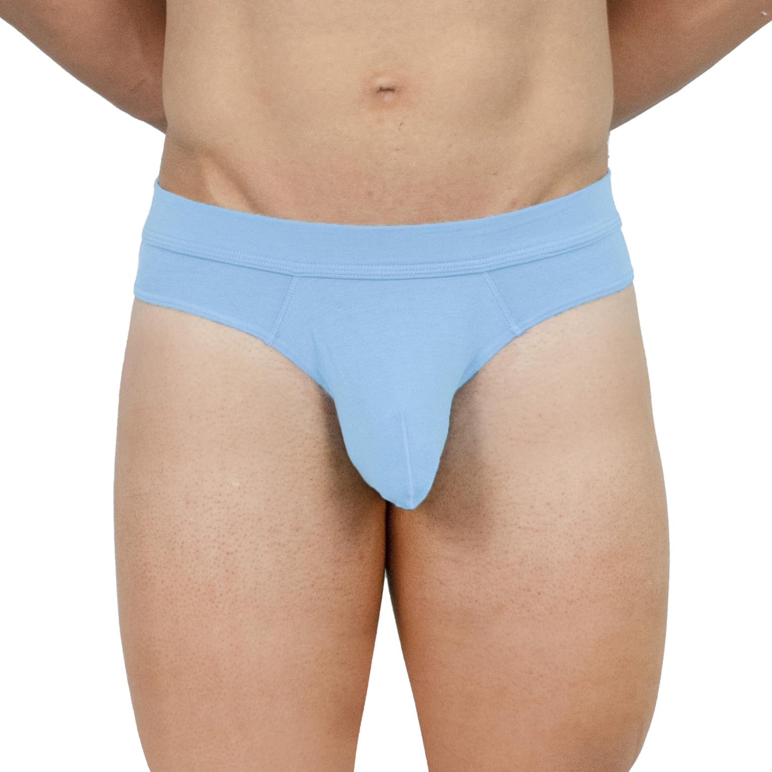 Obviously Men's Sky Underwear Hipster Brief Eliteman Anatomax (Sky/L)