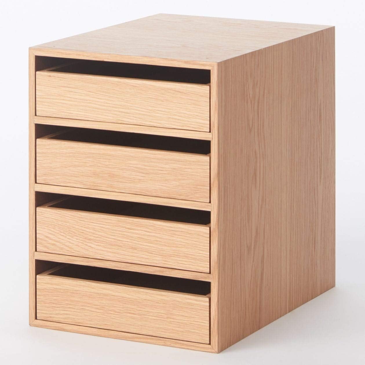 Amazon Co Jp 無印良品 木製収納ケース 引出式 4段 オーク材 約幅26 奥行37 高さ34 5cm ホーム キッチン Amazon Co Jp 無印良品 木製収納ケース 引出式 4段 オーク材 約幅26 奥行37 高さ34 5cm ホーム キッチン