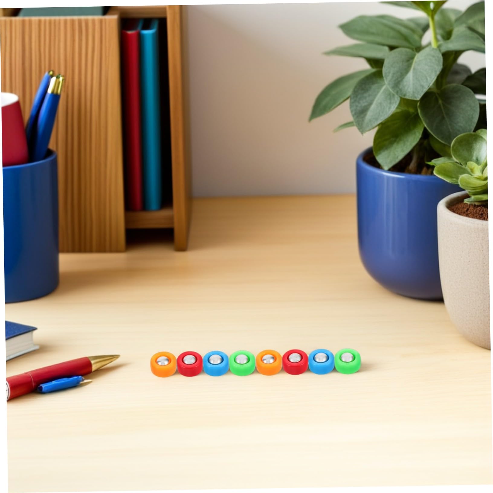 Teiliges Mini Shuffleboard Pucks Set aus Robustem Kunststoff und Metall Kompakte Curling Tischspiel Ersatzrollen für Zuhause Party Klassenzimmer und Familienunterhaltung