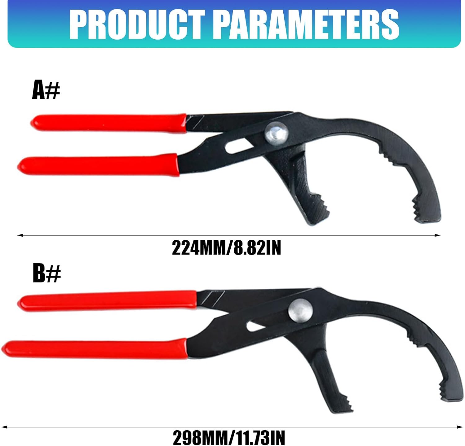 Clamp Wrench Plier Universally Alloy Ergonomic Handle Lightweight for Professional Repair Pliers