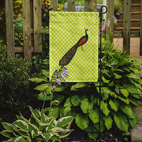 Drapeau de jardin paon indien vert petit format multicolore Caroline's Treasures BB7751GF - 3