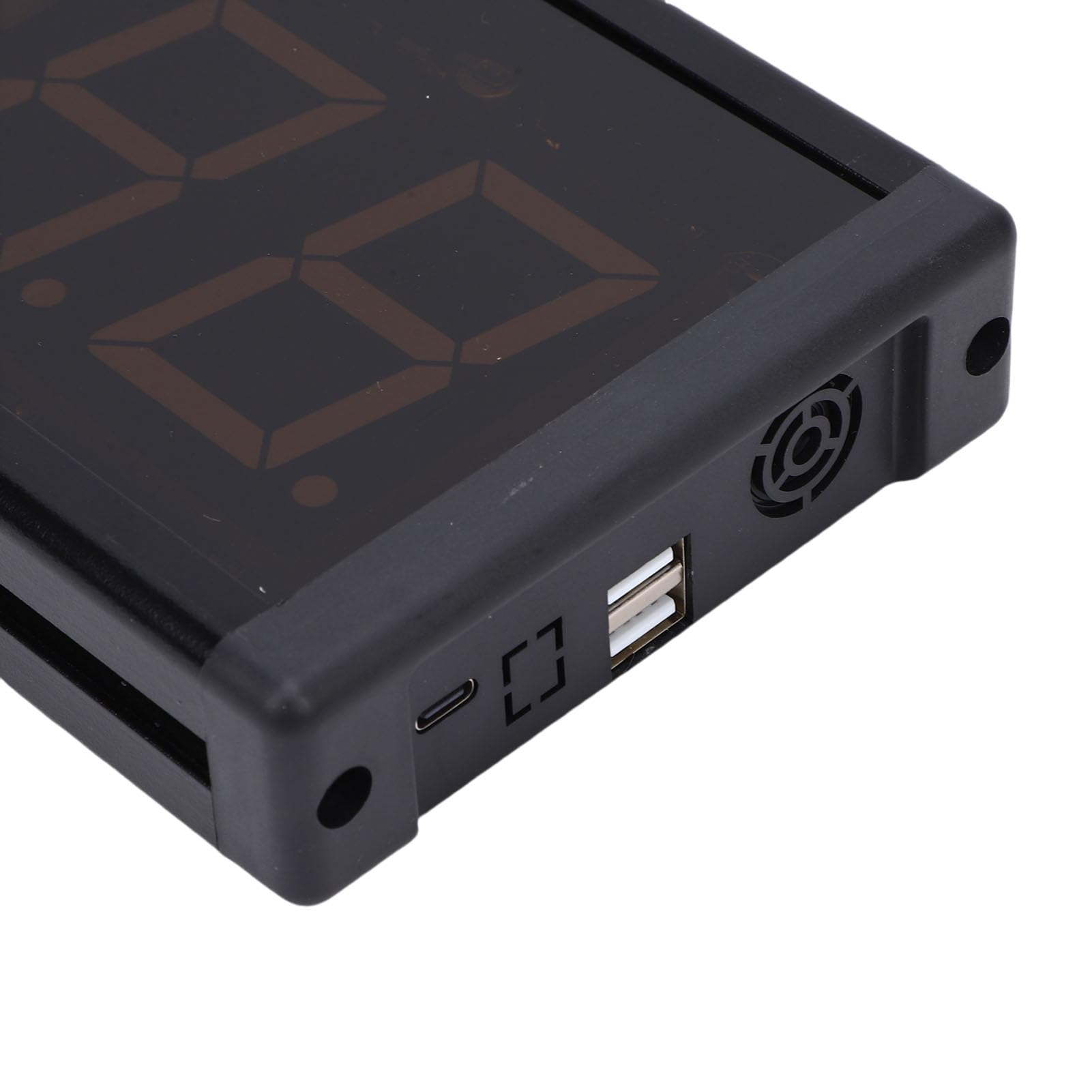 Fafeicy Temporizador de LED, Pantalla Roja de 6 Dígitos, Cuenta Regresiva, Cronómetro con Control Remoto Inalámbrico para Eventos de, Competiciones de Entrenamiento en Gimnasio