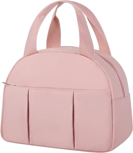 Miniatura 24 de Bolsa de almuerzo, bolsa de almuerzo aislada para mujeres y hombres, lonchera impermeable, bolsa de almuerzo tipo tote de gran capacidad,