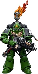 Warhammer 40k Action Figure 1/18 Salamanders Assault Intercessors Sergeant Krajax 12 Cm