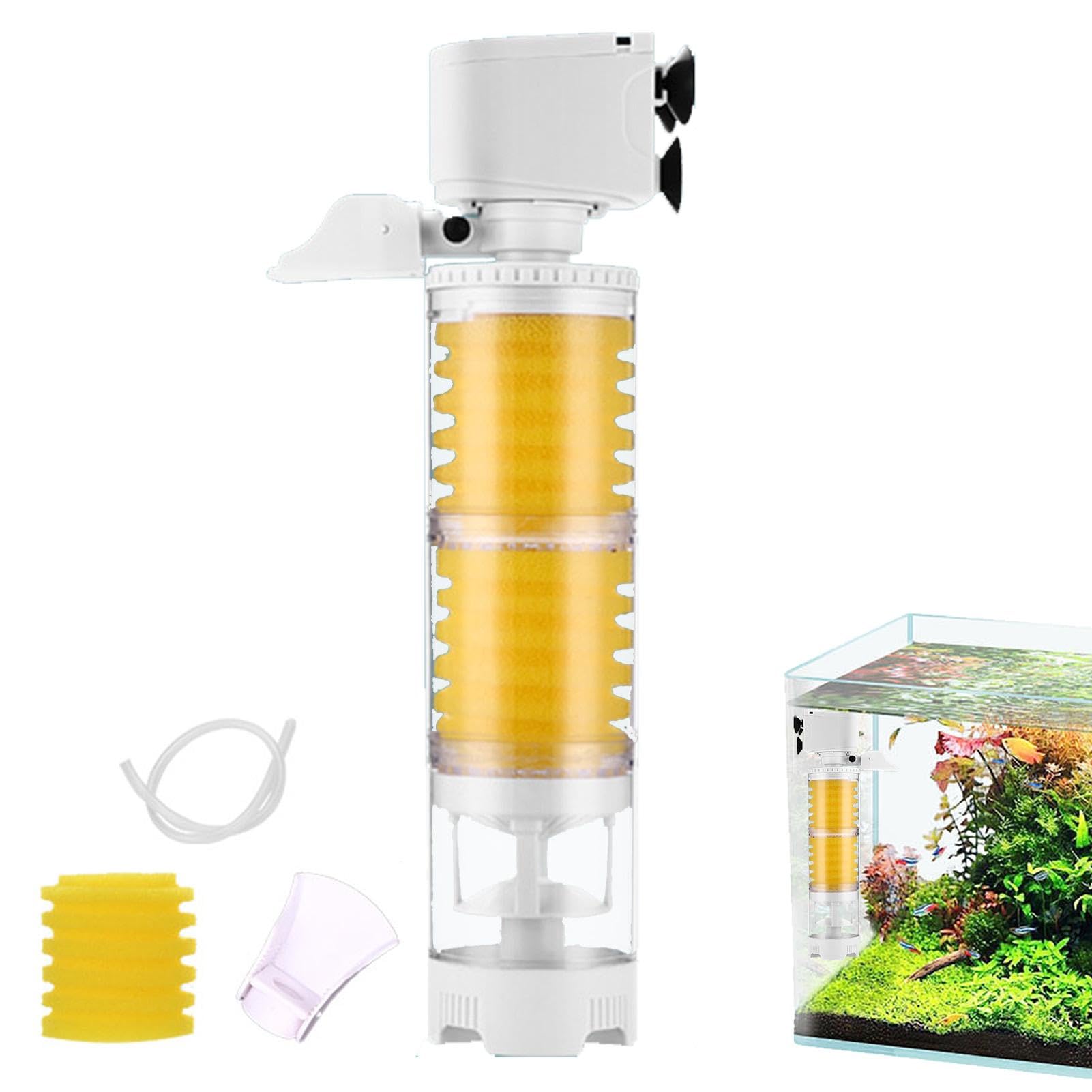 Fish Tank Vacuum Filter Sponge Filter Purifies Water