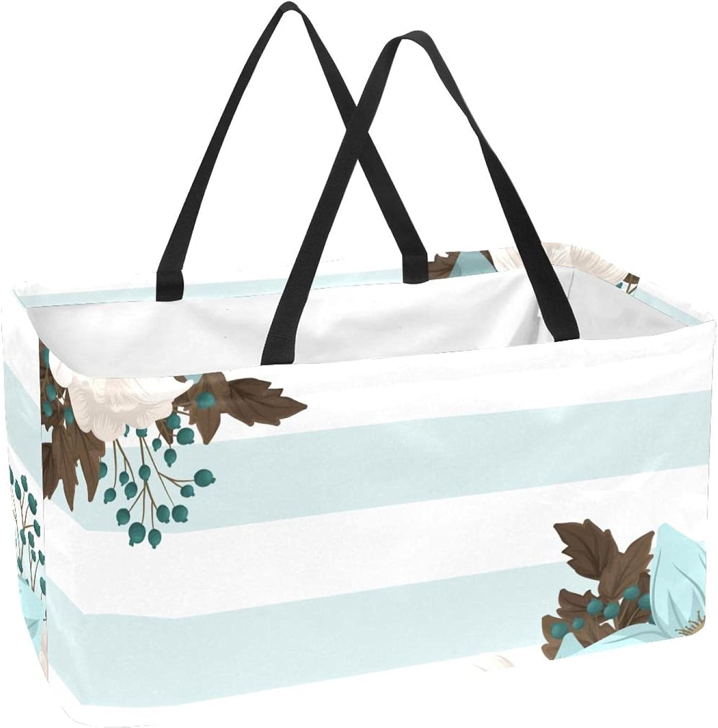 Shopping Baskets Reusable Foldable Grocery Bag Storage