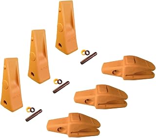 3 - CAT Style J250 Excavator Weld On Shank, Dirt Tooth & Pin- 119-3253, 6Y-3254