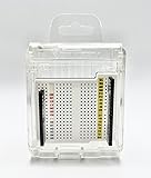 ONE Stackable Mini Breadboard Kit,275(x2 Sides) Holes with ABS casing for Arduino uno breadboard.