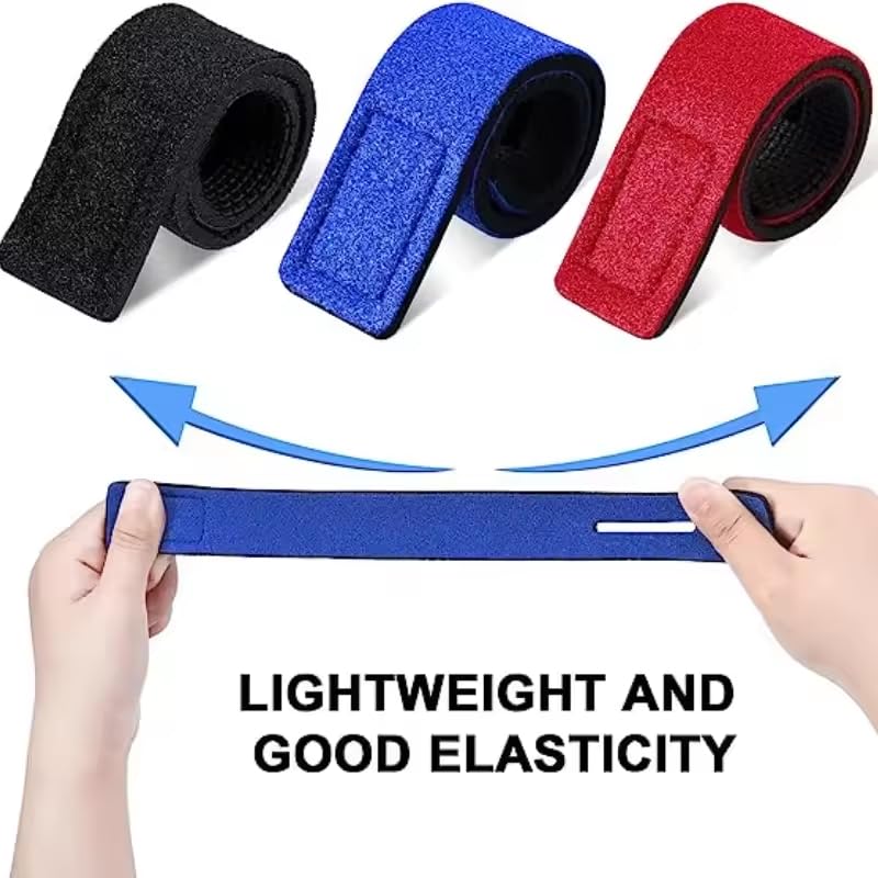 Set de 5 o 10 correas elásticas multicolor para cañas de pescar miniatura 4