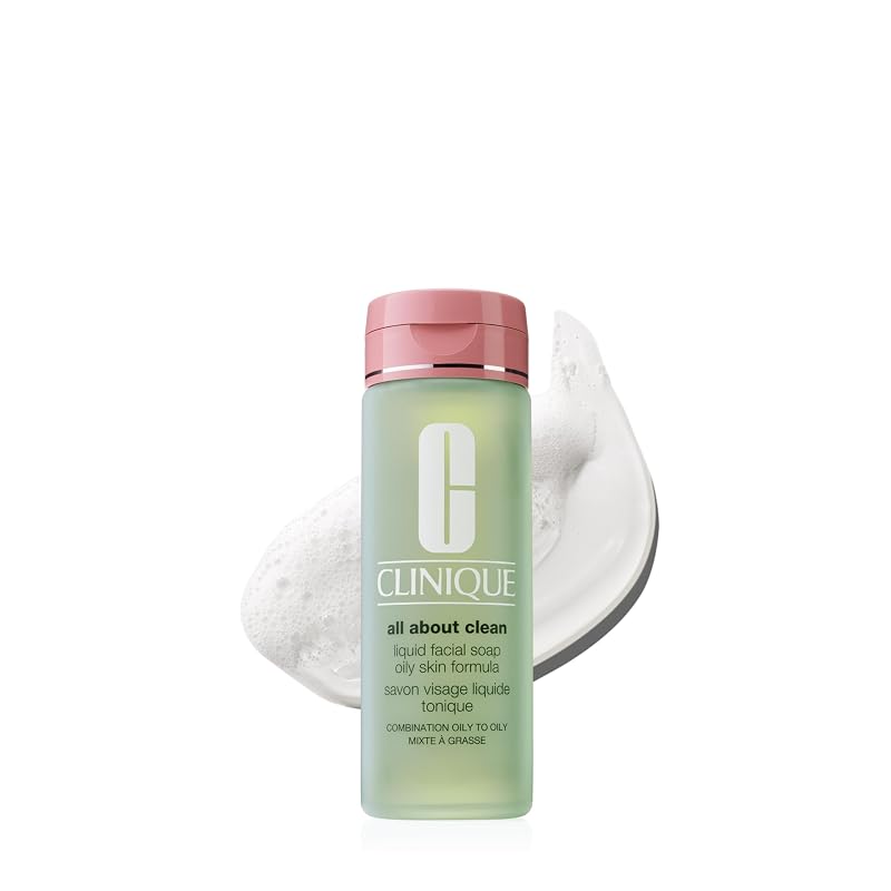 Sabonete Facial Líquido CLINIQUE All About Clean para Pele Oleosa, Type 3 & 4