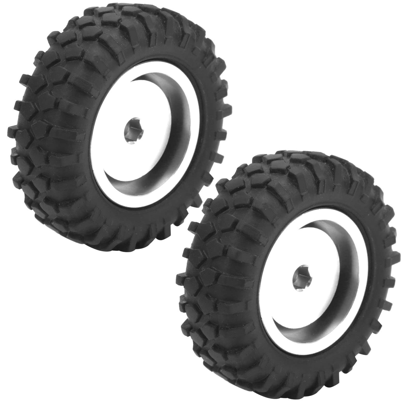2Pcs Pneumatico per ruota in gomma per camion RC, Parte di ricambio per